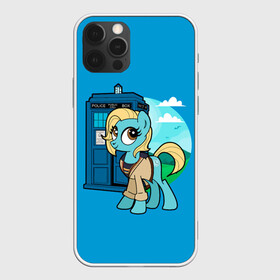 Чехол для iPhone 12 Pro Max с принтом Пони х Доктор Кто в Петрозаводске, Силикон |  | my little pony | весёлая пинки пай | добрая флаттершайн | дружба это чудо | единорог | единороги | май литл пони | мульт | мультфильм | радуга дэш | селестия | спайк | сумеречная искорка | честная эплджек