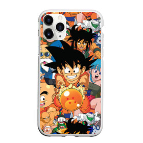 Чехол для iPhone 11 Pro матовый с принтом Dragon Ball (главные герои) в Петрозаводске, Силикон |  | Тематика изображения на принте: anime | dragon ball | dragon ball z | goku | аниме | драконий жемчуг | жемчуг дракона | манга | сайян | сон гоку