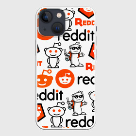 Чехол для iPhone 13 mini с принтом REDDIT   РЕДДИТ   ЛОГОБОМБИНГ в Петрозаводске,  |  | forum | logo | logobombing. | memeeconomy | memes | pattern | reddit | the button | лого | логобомбинг | логотип | мемы | подписчики | реддит | редит | сабреддит | социальная сеть | тайный санта | узор | форум