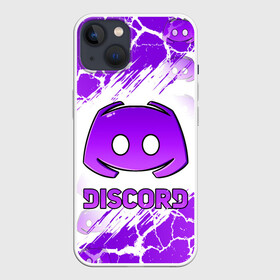 Чехол для iPhone 13 с принтом DISCORD   ДИСКОРД   ТРЕЩИНЫ в Петрозаводске,  |  | discord | discord nitro | gamer | games | гранж. | дискорд | дискорд бот | дискорд нитро | дискорд сервер | игры | логотип | социальные сети | трещины | узор | фон