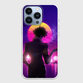 Чехол для iPhone 13 Pro с принтом Cowboy Bebop. Spike Spiegel в Петрозаводске,  |  | Тематика изображения на принте: anime | cowboy bebop | manga | spike spiegel | аниме | бибоп | ковбой | ковбой бибоп | космический | космос | манга | ретро аниме | спайк шпигель