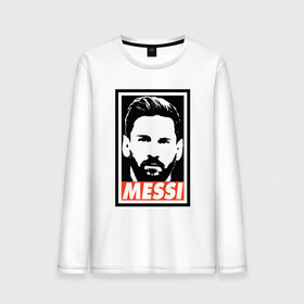 Мужской лонгслив хлопок с принтом Obey Messi в Петрозаводске, 100% хлопок |  | argentina | barca | barcelona | football | lionel | messi | spain | sport | аргентина | барса | барселона | гол | золотой мяч | игрок | испания | камп ноу | лионель | месси | мяч | спорт | тренер | футбол | чемпион | чемпионат