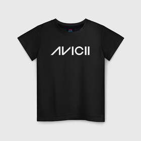 Детская футболка хлопок с принтом AVICII в Петрозаводске, 100% хлопок | круглый вырез горловины, полуприлегающий силуэт, длина до линии бедер | Тематика изображения на принте: avicii | dance | dj | electronic | house | music | progressive | авичи | берг | диджей | музыка | тим | том | хангс