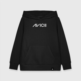 Детская толстовка хлопок с принтом AVICII в Петрозаводске, 100% хлопок | Круглый горловой вырез, эластичные манжеты, пояс, капюшен | avicii | dance | dj | electronic | house | music | progressive | авичи | берг | диджей | музыка | тим | том | хангс