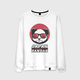 Мужской свитшот хлопок с принтом Japan Kingdom of Pandas в Петрозаводске, 100% хлопок |  | art | japanese | panda | retro look | style | vintage look | арт | винтаж | винтажный стиль | кингдом | королевство | королевство панд | крутая панда в очках | панда | пандочка | ретро стиль | рисунок панды | япония | 