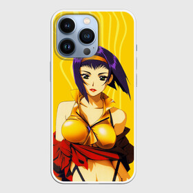 Чехол для iPhone 13 Pro с принтом Cowboy Bebop. Фэй Валентайн в Петрозаводске,  |  | anime | cowboy bebop | feye | manga | spike spiegel | valentine | айн | аниме | бибоп | джет блэк | ковбой | ковбой бибоп | космический | космос | манга | ретро аниме | спайк шпигель | фэй валентайн