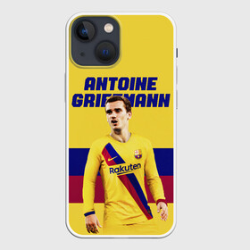 Чехол для iPhone 13 mini с принтом ANTOINE GRIEZMANN   ГРИЗМАНН в Петрозаводске,  |  | antoine griezmann | barcelona | football | sport | антуан гризманн | барселона | номер 7 | сборная франции | спорт. | футбол