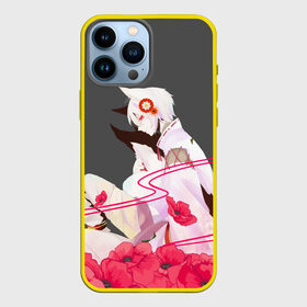 Чехол для iPhone 13 Pro Max с принтом Flower Tomoe в Петрозаводске,  |  | akura | kamisama kiss | kitsune | mizuki | nanami | tomoe | yokai | акура | аниме | бог | боги | демон лис | демоны | ёкай | змея | йокай | кицуне | лис | мидзуки | мизуки | нанами | неко | очень приятно бог | томое | томоэ