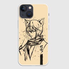 Чехол для iPhone 13 mini с принтом Kitsune Tomoe в Петрозаводске,  |  | akura | kamisama kiss | kitsune | mizuki | nanami | tomoe | yokai | акура | аниме | бог | боги | демон лис | демоны | ёкай | змея | йокай | кицуне | лис | мидзуки | мизуки | нанами | неко | очень приятно бог | томое | томоэ