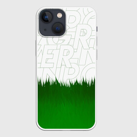 Чехол для iPhone 13 mini с принтом GREEN POWER в Петрозаводске,  |  | eco | green peace | nature | vegan | вегетарианство | гринпис | зеленая сила | летний | натуральный | природа | свежий | тренд | эко | экология | яркий