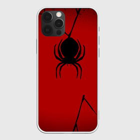 Чехол для iPhone 12 Pro с принтом Паук 3D в Петрозаводске, силикон | область печати: задняя сторона чехла, без боковых панелей | абстракция | екстура | илюстрация | искуство | культура | минимализм | нити | паук | паутина