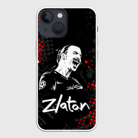 Чехол для iPhone 13 mini с принтом ЗЛАТАН ИБРАГИМОВИЧ   ZLATAN в Петрозаводске,  |  | football | grunge | sport | zlatan ibrahimovic | брызги. | гранж | златан ибрагимович | милан | сборная швеции | спорт | футбол