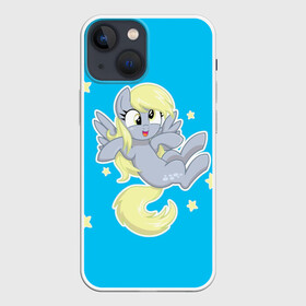 Чехол для iPhone 13 mini с принтом Пони в звёздном небе в Петрозаводске,  |  | my little pony | дружба это чудо | единорог | единороги | май литл пони | мульт | мультфильм