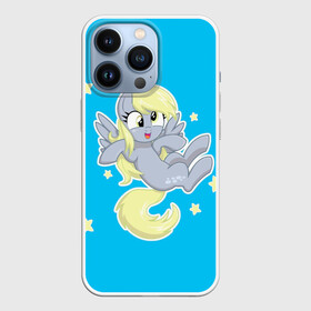 Чехол для iPhone 13 Pro с принтом Пони в звёздном небе в Петрозаводске,  |  | my little pony | дружба это чудо | единорог | единороги | май литл пони | мульт | мультфильм