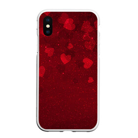 Чехол для iPhone XS Max матовый с принтом КРАСНЫЕ СЕРДЕЧКИ HEART (Z) в Петрозаводске, Силикон | Область печати: задняя сторона чехла, без боковых панелей | Тематика изображения на принте: affection | cardiac | fondness | heart | love | loving | любимая | любмый | любовь | любоф | любофф | любофь | надписи | надпись | сердечко | сердце | сердцевина | сердчишко