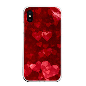 Чехол для iPhone XS Max матовый с принтом СЕРДЕЧКИ HEARTS (Z) в Петрозаводске, Силикон | Область печати: задняя сторона чехла, без боковых панелей | Тематика изображения на принте: affection | cardiac | fondness | heart | love | loving | любимая | любимый | любовь | любоф | любофф | любофь | надписи | надпись | сердечко | сердце | сердцевина | сердчишко