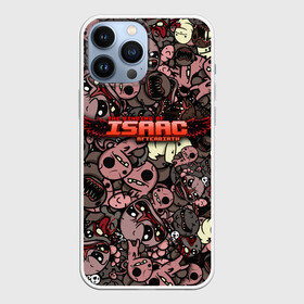 Чехол для iPhone 13 Pro Max с принтом Binding of Isaac Stickerbomb в Петрозаводске,  |  | afterbirth | art | boss | game | gaming | pattern | roguelike | rpg | steam | stickerbombing | the binding of isaac | арт | графика | жертвоприношение исаака | игра | изаак | иллюстрация | паттерн | рисунки | рисунок | рогалик | стикербомбин