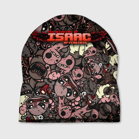 Шапка 3D с принтом Binding of Isaac Stickerbomb в Петрозаводске, 100% полиэстер | универсальный размер, печать по всей поверхности изделия | afterbirth | art | boss | game | gaming | pattern | roguelike | rpg | steam | stickerbombing | the binding of isaac | арт | графика | жертвоприношение исаака | игра | изаак | иллюстрация | паттерн | рисунки | рисунок | рогалик | стикербомбин