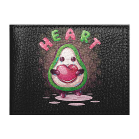 Обложка для студенческого билета с принтом Авокадо с сердцем в Петрозаводске, натуральная кожа | Размер: 11*8 см; Печать на всей внешней стороне | avocado | cute | dream | fruit | heart | авокадо | милый | музыка | сердечко | сердце | фрукт
