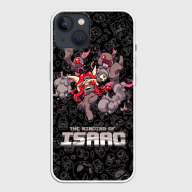 Чехол для iPhone 13 с принтом The Binding of Isaac в Петрозаводске,  |  | 2d | the binding of isaac | жертвоприношение исаака | игра | компьютерная