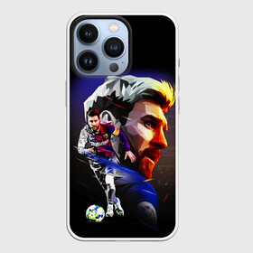 Чехол для iPhone 13 Pro с принтом ЛИОНЕЛЬ МЕССИ   LIONEL MESSI в Петрозаводске,  |  | Тематика изображения на принте: argentina | barcelona | football | lionel andrs messi | sport | uefa | аргентина | барселона | лионель месси | спорт | уефа. | футбол