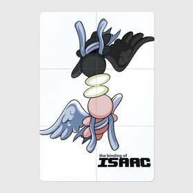 Магнитный плакат 2Х3 с принтом Angels The Binding of isaac в Петрозаводске, Полимерный материал с магнитным слоем | 6 деталей размером 9*9 см | binding | gabriel | isaac | monsters | uriel | гавриил | исаак | монстры | уриил
