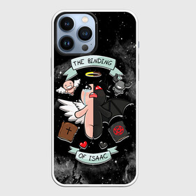 Чехол для iPhone 13 Pro Max с принтом Sides of Isaac в Петрозаводске,  |  | binding | game | games | hell | isaac | the binding of isaac | ад | жертвоприношение исаака | игра | игры | исаак