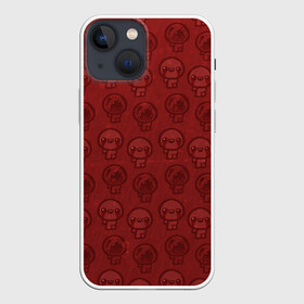 Чехол для iPhone 13 mini с принтом Isaacs pattern в Петрозаводске,  |  | binding | game | games | hell | isaac | the binding of isaac | ад | жертвоприношение исаака | игра | игры | исаак