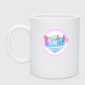 Кружка керамическая с принтом Doki Doki Literature Club | Logo (Z) в Петрозаводске, керамика | объем — 330 мл, диаметр — 80 мм. Принт наносится на бока кружки, можно сделать два разных изображения | doki doki | doki doki literature club | monika | natsuki | sayori | team salvato | yuri | доки | доки доки | литературный клуб | моника | нацуки | саёри | юри