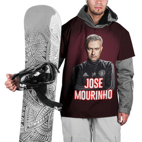 Накидка на куртку 3D с принтом Жозе Моуринью в Петрозаводске, 100% полиэстер |  | jose mourinho | жозе моуринью | известные личности | мужчинам | португалия | спорт | спортсмены | тренер | футбол | футболист | хобби