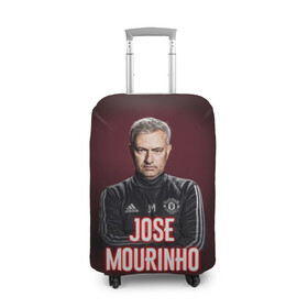 Чехол для чемодана 3D с принтом Жозе Моуринью в Петрозаводске, 86% полиэфир, 14% спандекс | двустороннее нанесение принта, прорези для ручек и колес | jose mourinho | жозе моуринью | известные личности | мужчинам | португалия | спорт | спортсмены | тренер | футбол | футболист | хобби