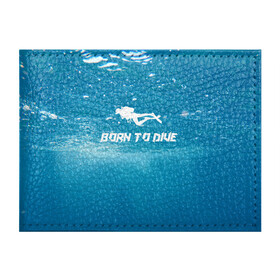 Обложка для студенческого билета с принтом дайвинг в Петрозаводске, натуральная кожа | Размер: 11*8 см; Печать на всей внешней стороне | аквалангист | глубина | дайвинг | море | ныряние | океан | плавание | скафандр