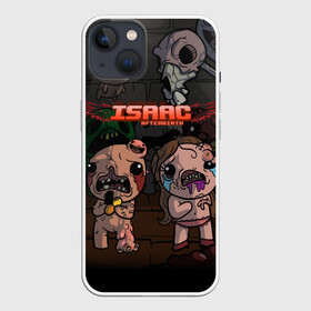 Чехол для iPhone 13 с принтом The Binding of Isaac | Жертвоприношение Исаака (Z) в Петрозаводске,  |  | binding isaac | binding of isaac | the binding of isaac | голос бога | жертвоприношение исаака | исаак | компьютерная игра | маленький исаак