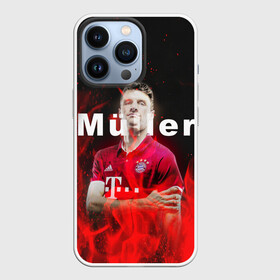 Чехол для iPhone 13 Pro с принтом ТОМАС МЮЛЛЕР   THOMAS MULLER в Петрозаводске,  |  | Тематика изображения на принте: bayern | football | sport | thomas muller | uefa. | бавария | спорт | томас мюллер | уефа | футбол