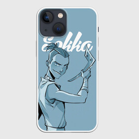 Чехол для iPhone 13 mini с принтом Sokka в Петрозаводске,  |  | aang | appa | avatar | avatar the last airbender | azula | iroh | katara | momo | sokka | toph | zuko | аанг | аватар | аватар легенда об аанге | азула | дядя айро | зуко | катара | сокка | тоф