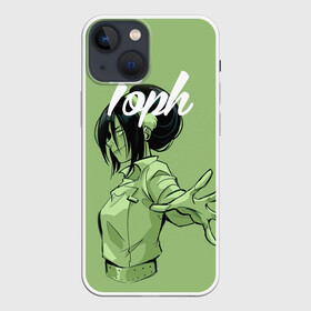 Чехол для iPhone 13 mini с принтом Toph в Петрозаводске,  |  | aang | appa | avatar | avatar the last airbender | azula | iroh | katara | momo | sokka | toph | zuko | аанг | аватар | аватар легенда об аанге | азула | дядя айро | зуко | катара | сокка | тоф