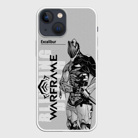 Чехол для iPhone 13 mini с принтом Excalibur в Петрозаводске,  |  | excalibur | game | games | inaros | ivara | logo | lotus | nezha | rhino | saryn | stalker | symbol | tenno | trinity | warframe | варфрейм | игра | игры | лого | лотос | раса | символ | сталкер | тэнно | экзоскелет