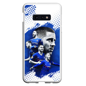 Чехол для Samsung S10E с принтом ЭДЕН АЗАР / EDEN HAZARD в Петрозаводске, Силикон | Область печати: задняя сторона чехла, без боковых панелей | chelsea | eden michael hazard | football | real madrid | sport | uefa | реал мадрид | сборная бельгии. | спорт | уефа | футбол | хазард | челси | эден азар