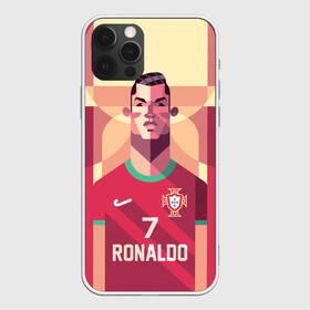 Чехол для iPhone 12 Pro Max с принтом Криштиану Роналду в Петрозаводске, Силикон |  | cristiano ronaldo | fc portugal | криштиану роналду | сборная | фк португалия | футбол