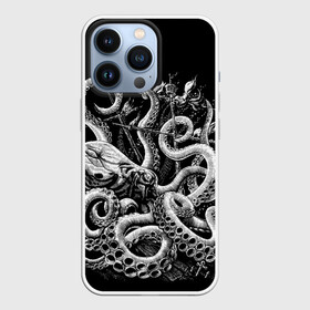 Чехол для iPhone 13 Pro с принтом Кракен Монстр в Петрозаводске,  |  | animal | beast | kraken | monster | ocean | octopus | sea | ship | water | вода | животные | звери | корабль | кракен | монстр | море | океан | осьминог | рыбы | щупальца