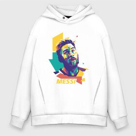 Мужское худи Oversize хлопок с принтом Color Messi в Петрозаводске, френч-терри — 70% хлопок, 30% полиэстер. Мягкий теплый начес внутри —100% хлопок | боковые карманы, эластичные манжеты и нижняя кромка, капюшон на магнитной кнопке | argentina | barca | barcelona | football | lionel | messi | spain | sport | аргентина | барса | барселона | гол | золотой мяч | игрок | испания | камп ноу | лионель | месси | мяч | спорт | тренер | футбол | чемпион |