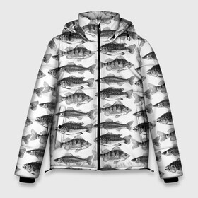 Мужская зимняя куртка 3D с принтом рыбки в Петрозаводске, верх — 100% полиэстер; подкладка — 100% полиэстер; утеплитель — 100% полиэстер | длина ниже бедра, свободный силуэт Оверсайз. Есть воротник-стойка, отстегивающийся капюшон и ветрозащитная планка. 

Боковые карманы с листочкой на кнопках и внутренний карман на молнии. | ocean | sea | киты | море | морской принт | морской фон | океан | паттерн | рыбы | текстуры