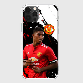 Чехол для iPhone 12 Pro с принтом Manchester United: Рашфорд. в Петрозаводске, силикон | область печати: задняя сторона чехла, без боковых панелей | Тематика изображения на принте: fc | fcmu | football | football club | manchester united | marcus rashford | red devils | sport | красные дьяволы | манчестер юнайтед | маркус рашфорд | спорт | фк | фкмю | футбол | футбольный клуб