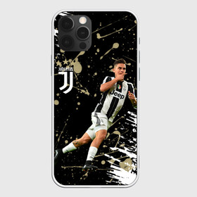 Чехол для iPhone 12 Pro с принтом Juventus: Пауло Дибала. в Петрозаводске, силикон | область печати: задняя сторона чехла, без боковых панелей | cr7 | juve | juventus | paulo dybala | ronaldo | пауло дибала | роналдо | ювентус