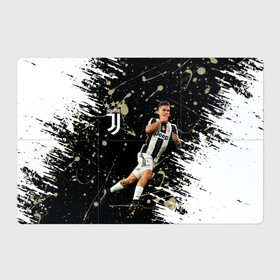 Магнитный плакат 3Х2 с принтом Juventus Пауло Дибала в Петрозаводске, Полимерный материал с магнитным слоем | 6 деталей размером 9*9 см | cr7 | juve | juventus | paulo dybala | ronaldo | пауло дибала | роналдо | ювентус