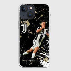 Чехол для iPhone 13 mini с принтом Juventus: Пауло Дибала. в Петрозаводске,  |  | cr7 | juve | juventus | paulo dybala | ronaldo | пауло дибала | роналдо | ювентус