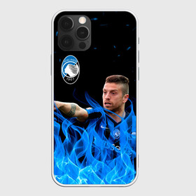 Чехол для iPhone 12 Pro с принтом Atalanta: Алехандро Гомес. в Петрозаводске, силикон | область печати: задняя сторона чехла, без боковых панелей | alejandro gomez | atalanta | football | football club | sport | алехандро гомес | аталанта | спорт | спортивные | униформа | фирменные цвета | футбол | футбольный клуб