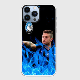 Чехол для iPhone 13 Pro Max с принтом Atalanta: Алехандро Гомес. в Петрозаводске,  |  | Тематика изображения на принте: alejandro gomez | atalanta | football | football club | sport | алехандро гомес | аталанта | спорт | спортивные | униформа | фирменные цвета | футбол | футбольный клуб