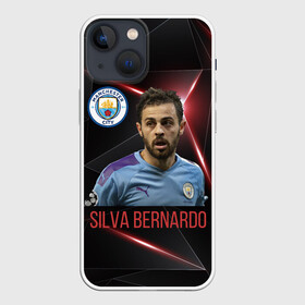 Чехол для iPhone 13 mini с принтом Silva Bernardo Манчестер Сити в Петрозаводске,  |  | manchester city | бернарду силва | манчестер сити | сборная португалии | футбол | футболист