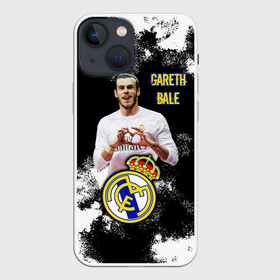 Чехол для iPhone 13 mini с принтом Гарет Бэйл Gareth Bale в Петрозаводске,  |  | Тематика изображения на принте: fly emirates | football | gareth bale | real madrid | sport | tottenham | бэйл гарет | известные личности | испания | мужчинам | реал мадрид | спорт | спортсмены | тоттенхэм хотспур | уэльс | футболист | хобби